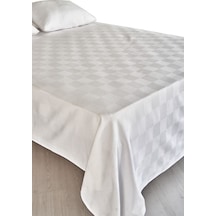 Nevresim Dünyası Tek Kişilik Pamuk Beyaz Tek Pike 160x240 Çok Renkli