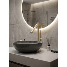 Mat Gold Çanak Lavabo Bataryası