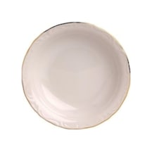 Porland Yaldızlı Yemek Tabağı 6'lı 19 CM