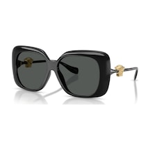 Versace Ve4499u Gb1 87 57 Kadın Güneş Gözlüğü Koyu Gri
