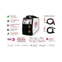 Tieweld Mma 201 İnverter Kaynak Makinası + El Kaynak Maskesi + 100 Adet 2.50x350mm Elektrod