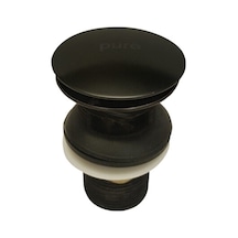Pop-up Lavabo Süzgeci - Taşmasız Siyah