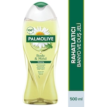 Palmolive Body & Mind Relaxing Papatya ve Doğal Yağ Özlü Rahatlatıcı Banyo ve Duş Jeli 500 ML