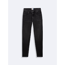 LTB New Smarty Dar Paça Orta Bel Mavi Jean Pantolon Koyu Gri