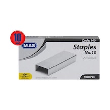 Mas 140 Zımba Teli No 10 Beyaz 10 Paket