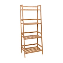 The Mia Bambu 4 Katlı Düzenleyici Dolap Raf 120x49x32 Cm Çok Renkli The Mia Bambu 4 Katlı Düzenleyici Dolap Raf 120x49x32 Cm Çok Renkli