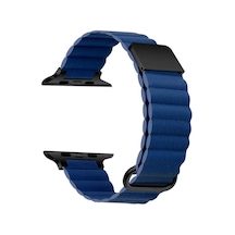 Watch 40mm Uyumlu Krd-78 Pu Deri Kordon Strap Kayış Clo- Krem