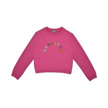 Benetton Çocuk Sweatshirt Bnt-g21567-015 Pembe