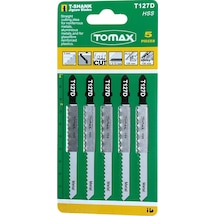 Tomax Özel Kesim Metal Dekupaj Ağzı T127d - 5'li Paket
