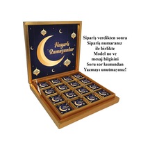 Blackeye The Essence of Chocolate Ramazan Bayramı - Ramazan Tebriği Çikolatası - 32 Adet Madlen Çikolata