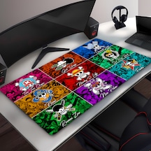Karışık-1 40x90 Gaming Kaymaz Taban Oyuncu Ultra Pürüzsüz Mousepad 005