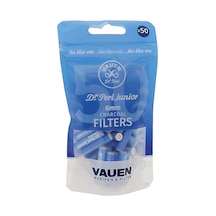 Dr. Perl Junior Blue 6mm. 50 Adet Aktif Karbon Pipo Filtresi