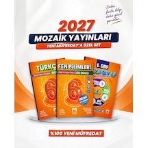 Mozaik Yayınları 6. Sınıf Türkçe-fen Bilimleri-paragraf Soru Bankası Seti 3 Kitap