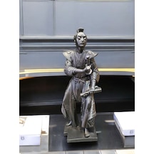 Samuray Özel Tasarım Dekoratif Obje - Antrasit