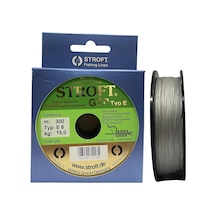 Stroft Gtp Typ E 300mt E6 0.22mm İp Misina Water Grey