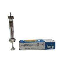 Birgi Paslanmaz Çelik Cam Şırınga 2 ML