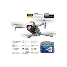 360 Engel Algılama Sensörlü Katlanabilir Uzaktan Kumandalı Drone - Ekranlı Kumanda