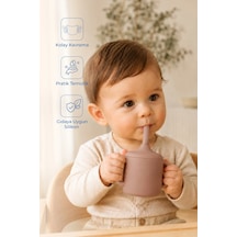 Babyjem Silikon Pipetli Bardak Latte