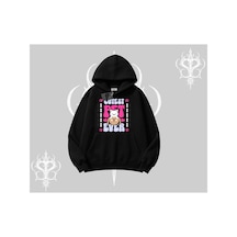 Tarzsokak Best Pet Ever Baskılı Kapşonlu Sweatshirt Siyah