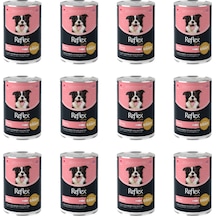 Reflex Plus Sos İçinde Et Parçacıklı Somonlu Yetişkin Köpek Konservesi 12 x 400 G