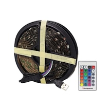 Rgb Şerit Led 5 Metre Çok Renkli