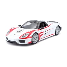 Bburago 1:24 Porsche 918 Spyder Model Araba