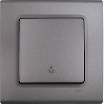 Viko Linnera Life Granit Grisi Light Yaylı Anahtar Çerçeveli - 90442003