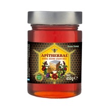 Apitherbal Süzme Çiçek Balı 450 G