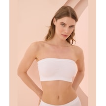 Nbb Taktel Seamless Dikişsiz Straplez Basic Büstiyer-2401 Ten Rengi