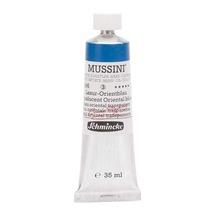 Mussini 35Ml Yağlı Boya Seri 3 No 496 Translucent Oriental Blue