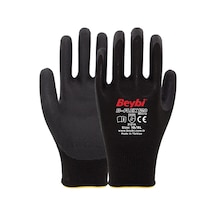 B-flex120 Micro Köpük Nitril Eldiven Siyah