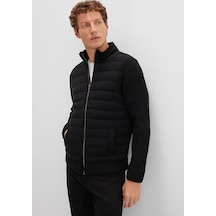 Mavi Fermuarlı Siyah Triko Hırka Slim Fit / Dar Kesim 070697-900 No Color