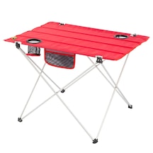 Funky Chaırs Ultralight Katlanır Kamp Masası - Kırmızı