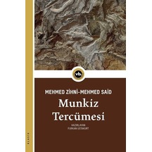 Munkiz Tercümesi - Hacı Mehmed Zihni - VakıfBank Kültür Yayınları