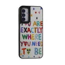 Newface Samsung Galaxy M14 5g Kılıf Mirror Desenli Kapak - Mirror - 10 Çok Renkli