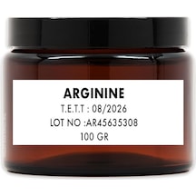 Arginine Hammadde 100 Gr - Saf Ve Yüksek Kalitede Amino Asit