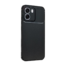 Newface Oppo Oppo A6t 5g Auto Focus Karbon Kapak - Siyah