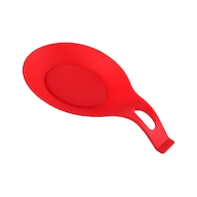 Aubyhe Kahverengi Silikon Kaşık Tutucu 20cm - Isıya Dayanıklı, Temizliği Kolay, Mutfak Düzenleyici Alet