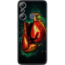 Infinix Hot 20i Kılıf Silikon Desen Özel Seri Boks Eldiveni 1763