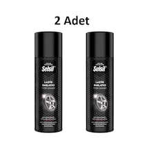 Tr Lastik Parlatıcı Sprey, 500 Ml, 2 Adet, Siyah