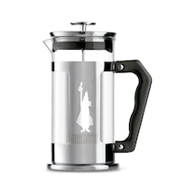 Bialetti - Preziosa French Press: Yaklaşık 1l Kapasiteli Kahve Hazırlayıcı - 18/10 Paslanmaz Çelik G Sku: Smg8690010170804 Açık Mavi