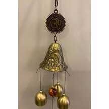 Feng Shui Deprem Zili Çanı Rüzgar Çanı Zili Kapı Çanı Mantra Ohm Om Yoga
