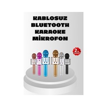 Karaoke Mikrofon Yankı Efektli