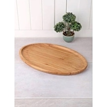 Bambu Sunum Tabağı 28x18 Cm Bls Bs-2818 Ahşap