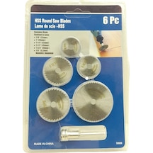 6 Parça Mini Yuvarlak Testere Bıçakları 22---44mm 4434