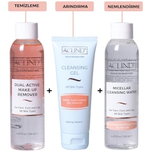 Aclind Cleansing Gel 75 ML + Dual-Active Make-Up Remover 125 ML + Micellar Cleansing Water 125 ML
