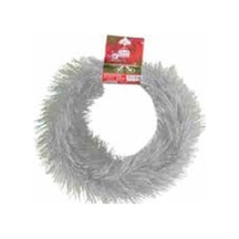Beyaz Renk Sarmal Tel Çam Ağacı Garland Süs 5 Metre