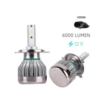 Space Led Far Ampulü 9006-3500lmx2-30w-12v Buz Mavisi / Laam704 Renkli