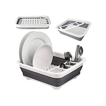 Deconox Katlanabilir Bulaşık Kurutmalık, Yer Kaplamaz Minimal Tabaklık 763 50 x 22