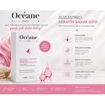 Oceane Paris Pirinç Proteinli Düzleştirici Keratin Bakın Sütü + Claris Kürek Saç Fırçası